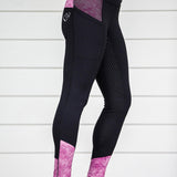 BARE Youth Performance Tights- Mulberry