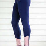BARE Equestrian Performance Tights-Oxford Rose