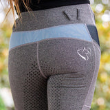BARE Youth Performance Tights- Grey Ice