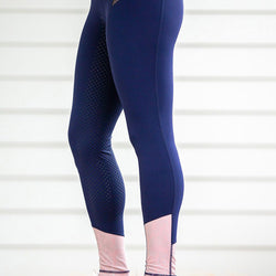 BARE Youth Performance Tights- Oxford Rose