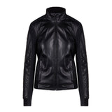 Cavalleria Toscana Leather & Jersey Bomber -  Cavalleria Toscana