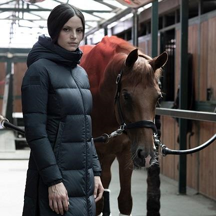 Long padded 2025 horse riding coat