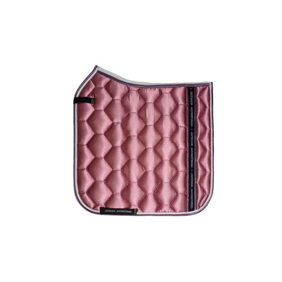Honeycomb Quilted Satin Saddle Pad - Dressage -  Comco