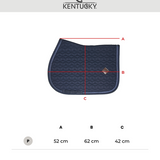 Kentucky Horsewear Pony Saddle Pad Glitter Stones Jumping