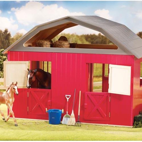 Breyer Traditional Red Two Stall Barn – Trailrace